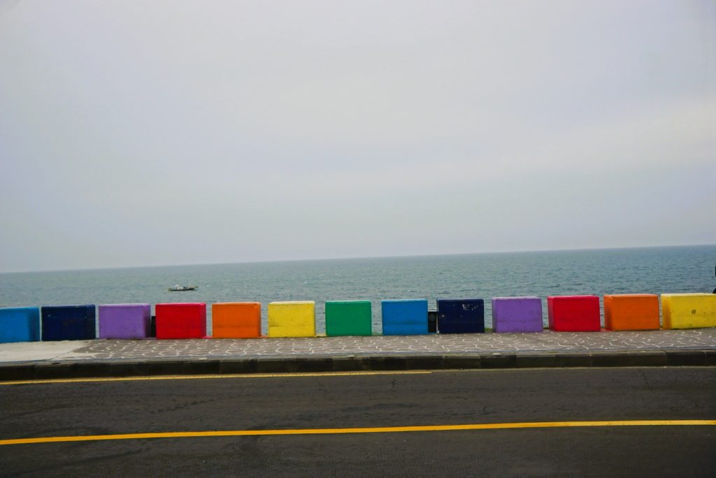 虹の海岸道路